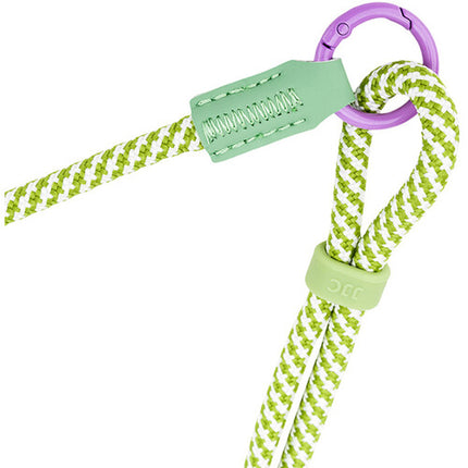 JJC APC Correa de Cuello Ajustable 37.8-47.6" para Cámaras de Acción Morado Verde