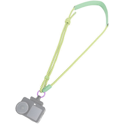 JJC APC Correa de Cuello Ajustable 37.8-47.6" para Cámaras de Acción Morado Verde