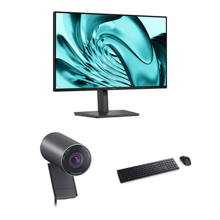 Dell Pro P Monitor 24" FHD 120Hz Webcam 2K 60fps Teclado Ratón