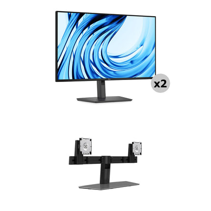 Dell Dual Pro P 27" Monitor IPS Full HD 120 Hz Kit con Soporte Dual