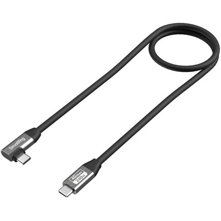 SmallRig Cable USB4 Ángulo Derecho 1 Metro 40 Gb/s 240W PD