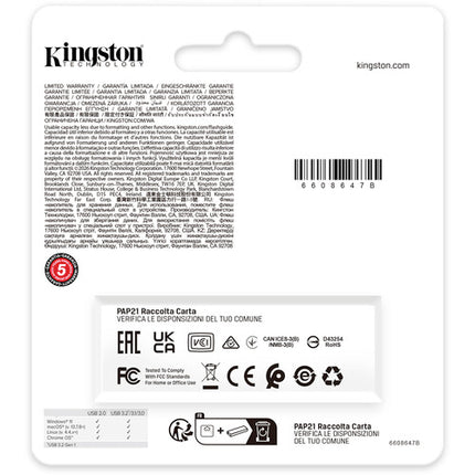 Kingston 128GB DataTraveler Exodia Memoria USB-A 3.2 Gen 1 Azul