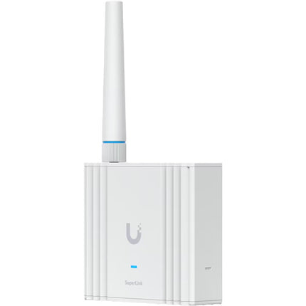 Ubiquiti SuperLink Gateway para sensores UniFi Protect alcance 2 km PoE y BLE