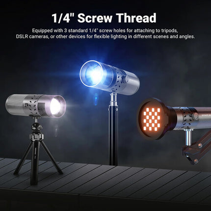 Neewer BASICS FL20 20W Luz Fotografía RGB Portátil 3000 Lux 20 Filtros Gobo