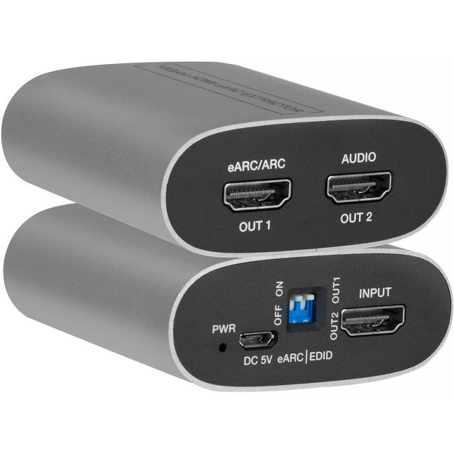 KanexPro 4K HDMI Extractor de Audio eARC ARC con HDR 18 Gb/s