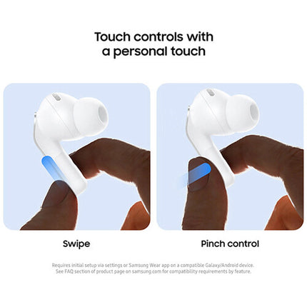 Samsung Galaxy Buds4 Pro Auriculares con Cancelación Activa de Ruido IP57 Blanco