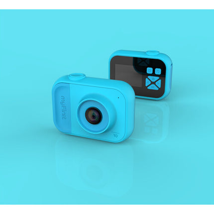 myFirst Kids Mini Digital Camera 10 Azul Cámara digital para niños 5MP 1080p con pantalla 2 pulgadas