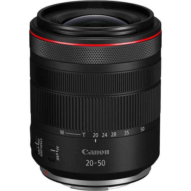 Canon RF 20-50mm f4 L IS USM PZ Lente zoom estabilizador y macro 9.5"