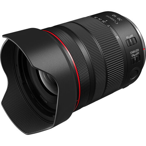 Canon RF 20-50mm f4 L IS USM PZ Lente zoom estabilizador y macro 9.5"