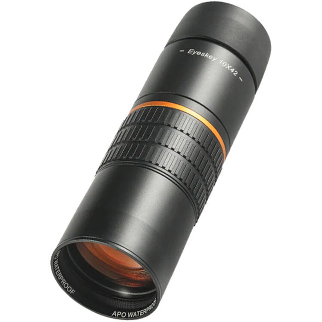 Eyeskey Optics 10x42 ProPilot APO EM Monocular con prisma BAK4 y campo de 340'