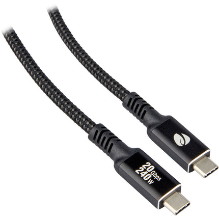 Pearstone Align Series Cable USB4 1 Pulgada 20 Gb/s 240W Nylon