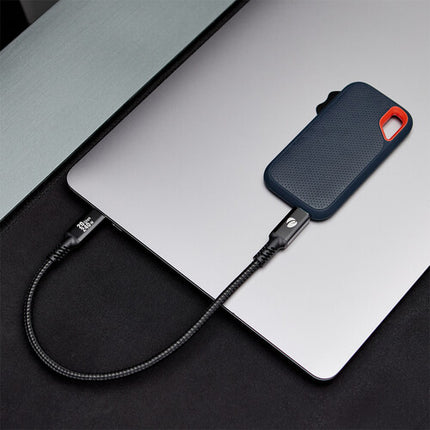 Pearstone Align Series Cable USB4 1 Pulgada 20 Gb/s 240W Nylon