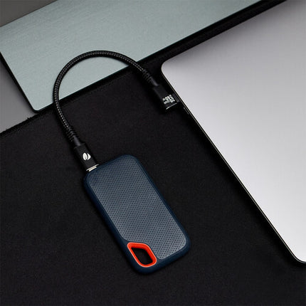 Pearstone Align Series Cable USB4 8.5" Usb-c Recto a Ángulo Derecho 20 Gb/s 240W