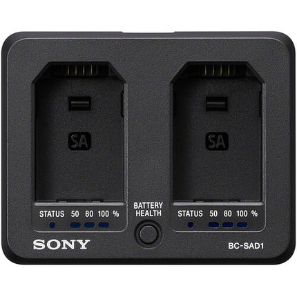 Sony BC-SAD1 Cargador de Baterías para NP-SA100 con carga rápida USB-C