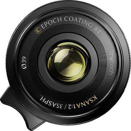 Thypoch Ksana 35mm f2 ASPH Lente gran angular para Leica M con parasol negro