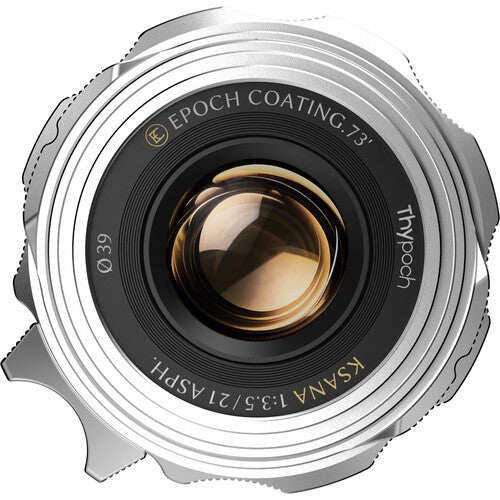 Thypoch Ksana 21mm f/3.5 ASPH Lente Gran Angular con Parasol Leica M Plata