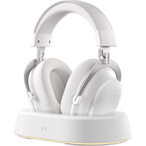 MCHOSE V9 Turbo Auriculares Gaming Inalámbricos 60mm Drivers 7.1 Surround RGB Base Magnética