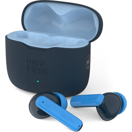myFirst Carebuds Auriculares Inalámbricos para Niños Protección 85 dB y 6 Tapones