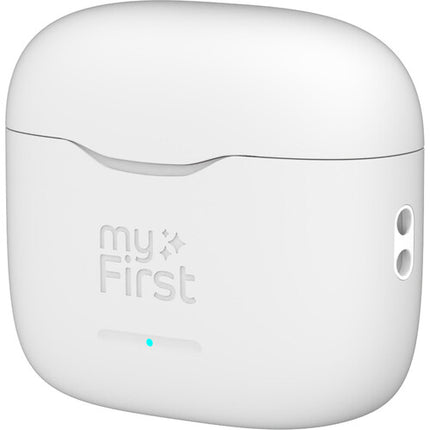 myFirst Carebuds Auriculares Inalámbricos para Niños Blanco 85 dB Modo Transparencia