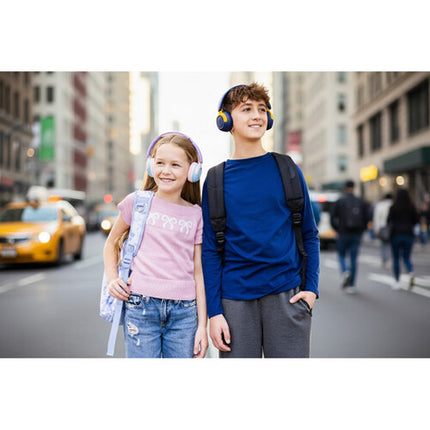 myFirst Carebuds Max Auriculares On-Ear para Niños 52 Horas Batería Rosa