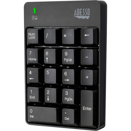 Adesso 18 Teclas Teclado Numérico Inalámbrico 2.4 GHz Compacto Silencioso