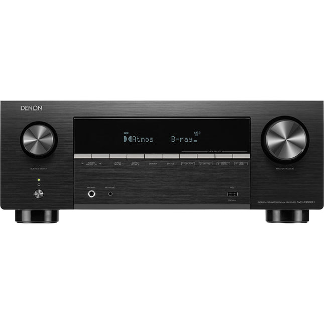 Denon AVR-X2900H Receptor Audio Visual 7.2 Canales 95W por Canal 8 HDMI