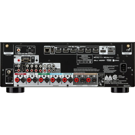 Denon AVR-X2900H Receptor Audio Visual 7.2 Canales 95W por Canal 8 HDMI