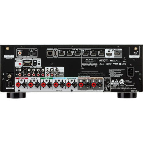 Denon AVR-X2900H Receptor Audio Visual 7.2 Canales 95W por Canal 8 HDMI