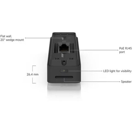 Ubiquiti UniFi Protect Doorbell Lite Timbre Video 5MP Visión Nocturna IR PoE
