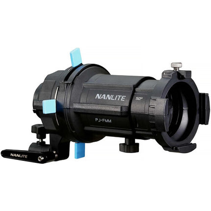 Nanlite Lente Intercambiable 50° para Proyector FM Montura con Estuche Suave