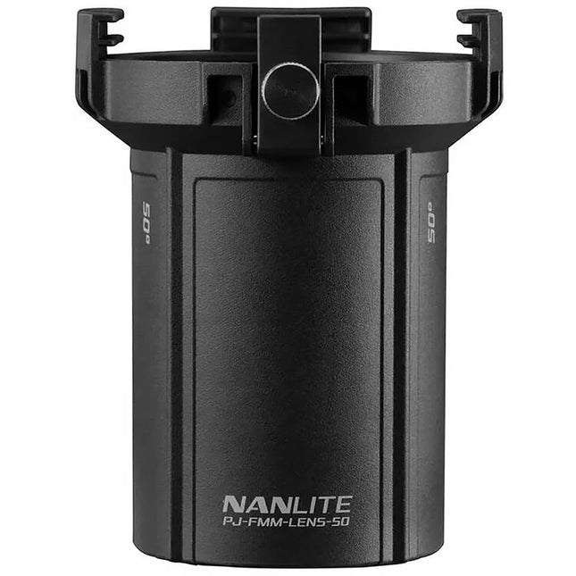 Nanlite Lente Intercambiable 50° para Proyector FM Montura con Estuche Suave
