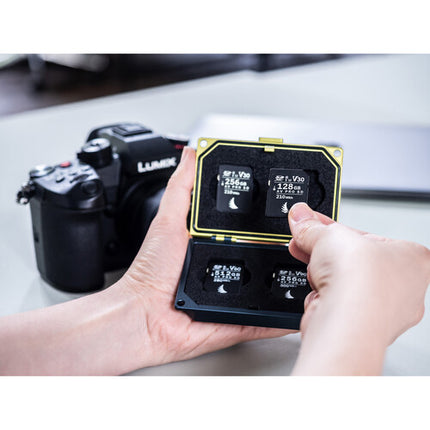 Angelbird 128GB AV PRO UHS-I Tarjeta de Memoria SDXC 210MB/s Lectura 75MB/s Escritura