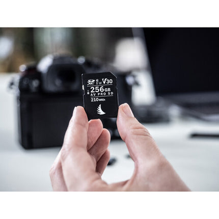 Angelbird 256GB AV PRO UHS-I Tarjeta de Memoria SDXC 210 MB/s Lectura 140 MB/s Escritura
