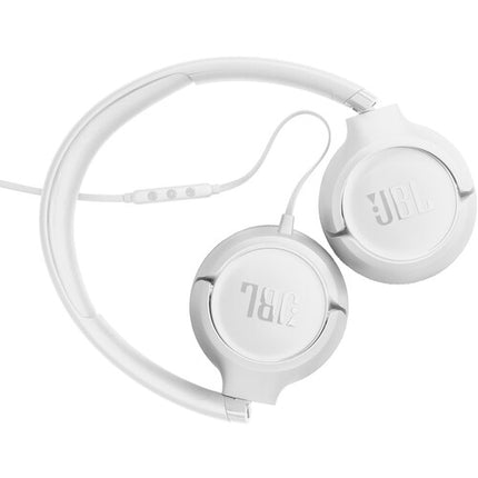 JBL Tune 530C Auriculares On-Ear USB-C Blancos 33mm Drivers 24-Bit 96kHz
