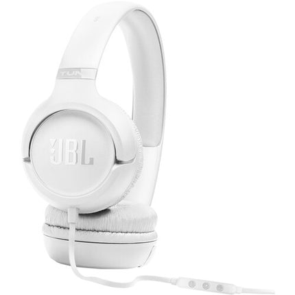 JBL Tune 530C Auriculares On-Ear USB-C Blancos 33mm Drivers 24-Bit 96kHz