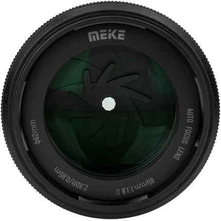Meike 85mm f1.8 Pro Mark II Objetivo Full Frame Apertura Rápida