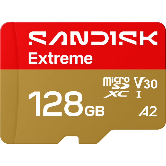 SanDisk 128GB Extreme microSDXC 3 Pack A2 UHS-I V30 245MB/s