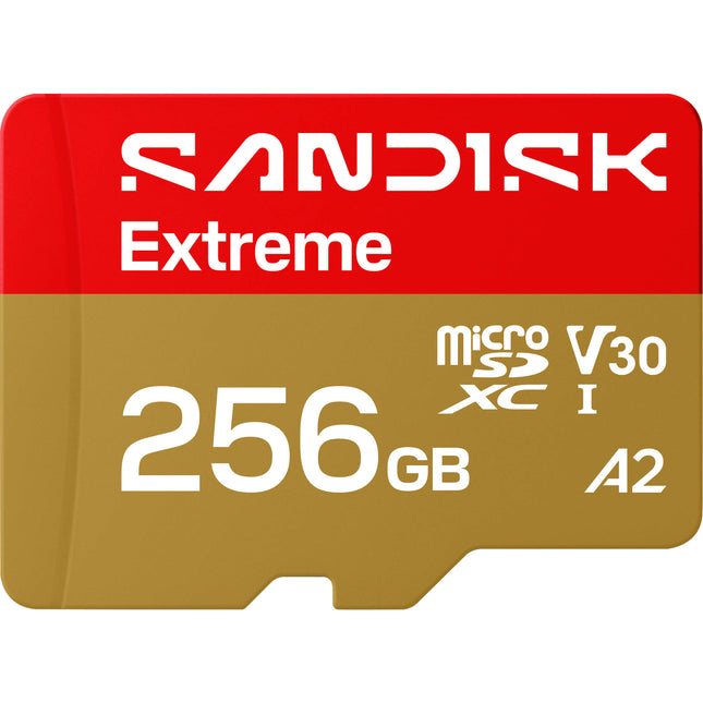 SanDisk 256GB Extreme microSDXC 5 Pack Tarjeta de Memoria UHS-I V30