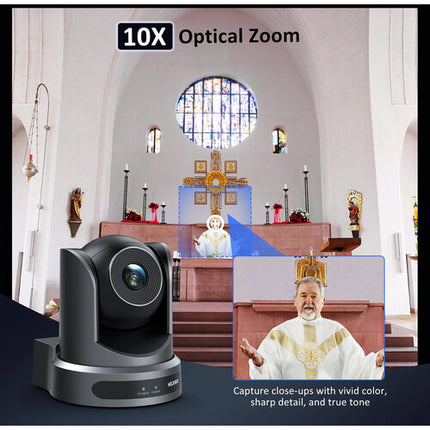 NexiGo P610 Cámara PTZ Full HD 1080p 10x Zoom Óptico USB-B
