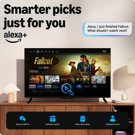 Amazon Fire TV Stick 4K Plus Reproductor Streaming UHD 4K Wi-Fi 6 Alexa