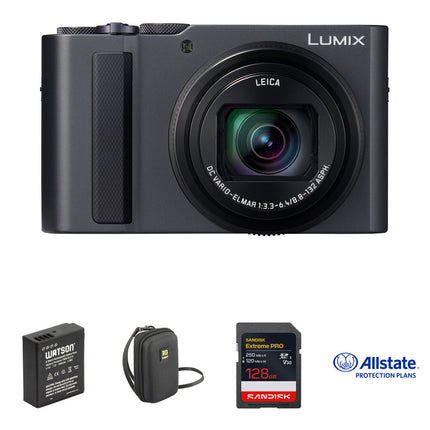 Panasonic ZS300 Cámara digital con sensor 20.1MP zoom 15x y kit deluxe