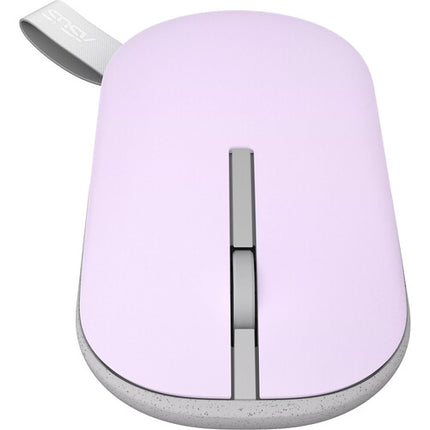ASUS MD100 Marshmallow Ratón Inalámbrico 1600 dpi Bluetooth 5.0 Lilac Mist Purple