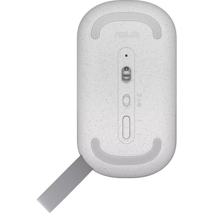 ASUS MD100 Marshmallow Ratón Inalámbrico 1600 dpi Bluetooth 5.0 Lilac Mist Purple