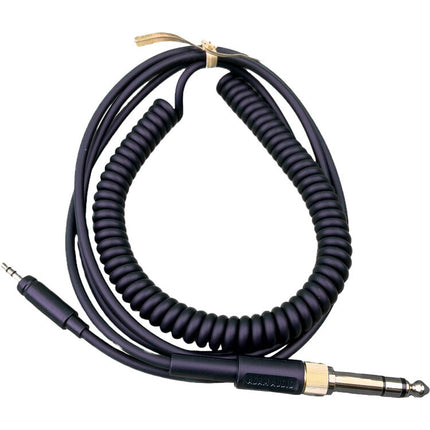 Adam Professional Audio Cable en Espiral para Auriculares H200 9 ft 3.5mm y Adaptador 1/4"