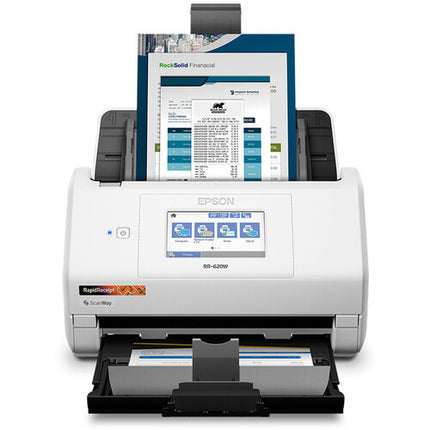 Epson RapidReceipt RR-620W Escáner de recibos y documentos dúplex 600 dpi 45 ppm inalámbrico