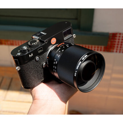 Kase 200mm f5.6 Lente Reflex Manual Full Frame Bokeh Donut