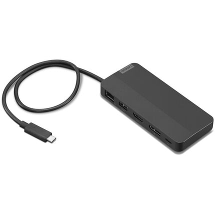Lenovo 100W USB-C Docking Station para Viaje Salida Dual 4K60 65W Power Passthrough