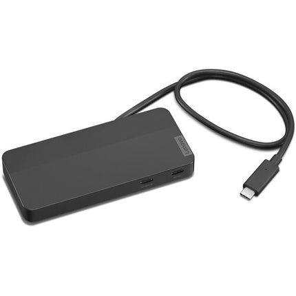 Lenovo 100W USB-C Docking Station para Viaje Salida Dual 4K60 65W Power Passthrough