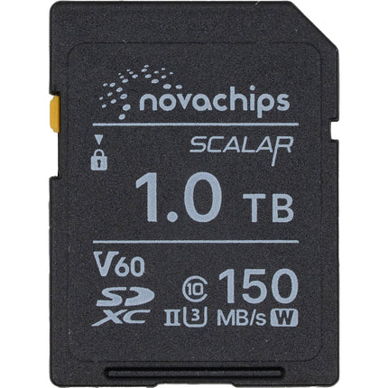 Novachips 1TB Tarjeta de Memoria SDXC UHS-II 280MBs V60 U3