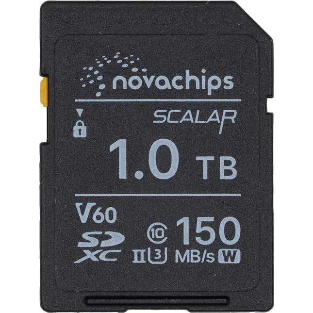 Novachips 1TB Tarjeta de Memoria SDXC UHS-II 280MBs V60 U3